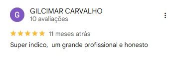 Avaliação de cliente
